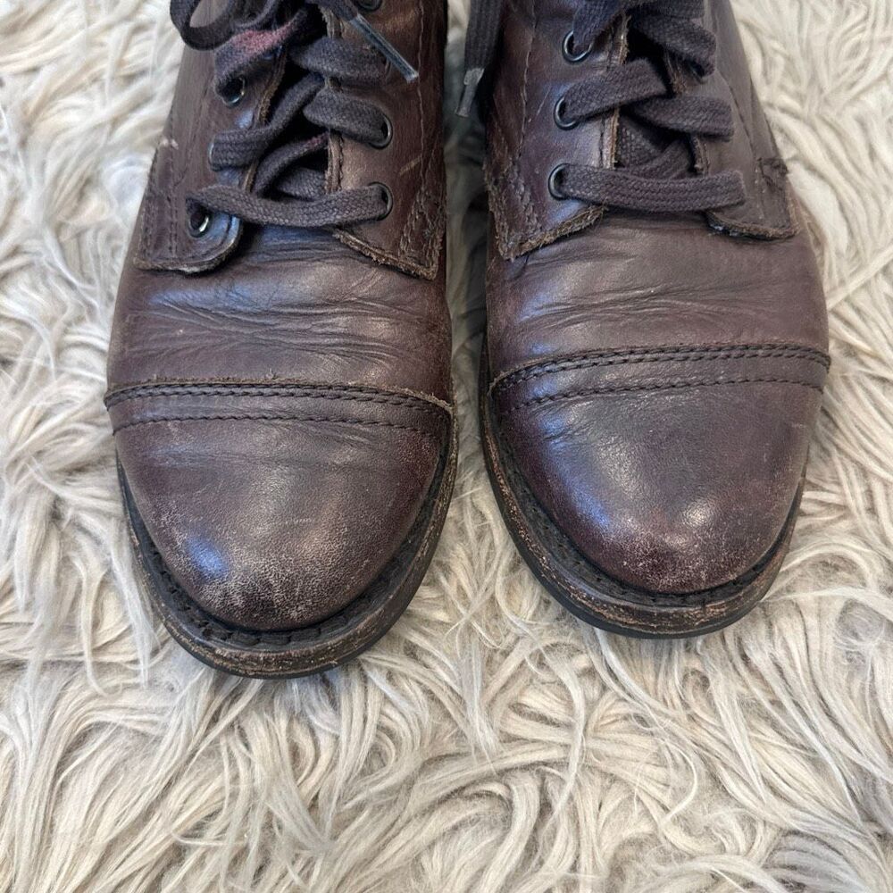 Thursday Boot Company lace up leather boots size 5.5 - Picture 3 of 12